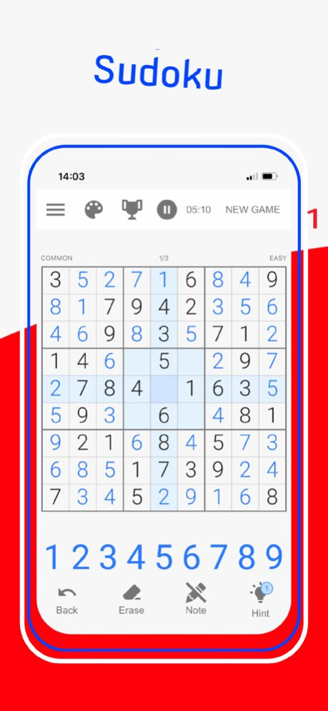 Sudoku - Best Number Puzzles 1.5.0 Screenshot