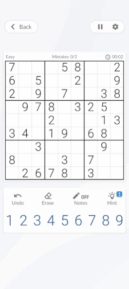 Sudoku - Offline Puzzle Games 1.5.2 Screenshot
