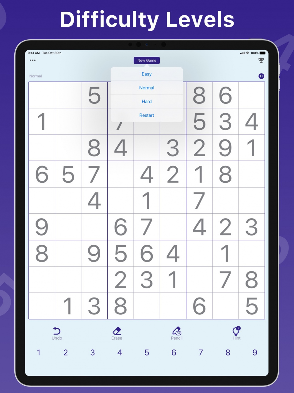 Sudoku: Number Puzzle Games 1.0.1 Screenshot