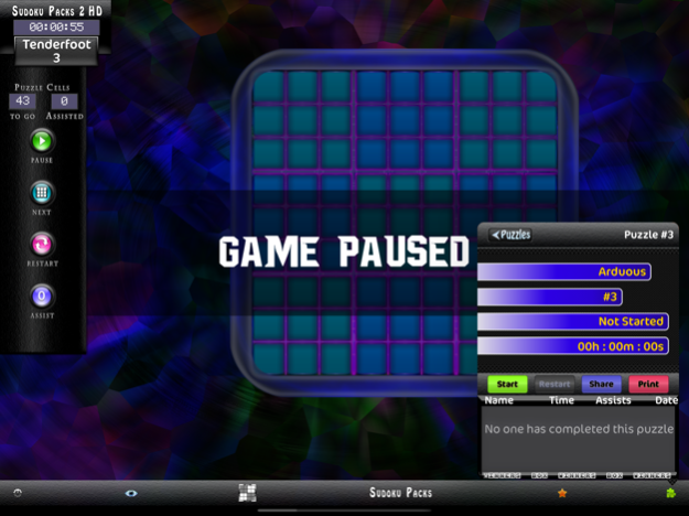 Sudoku Packs 2 HD 4.6 Screenshot
