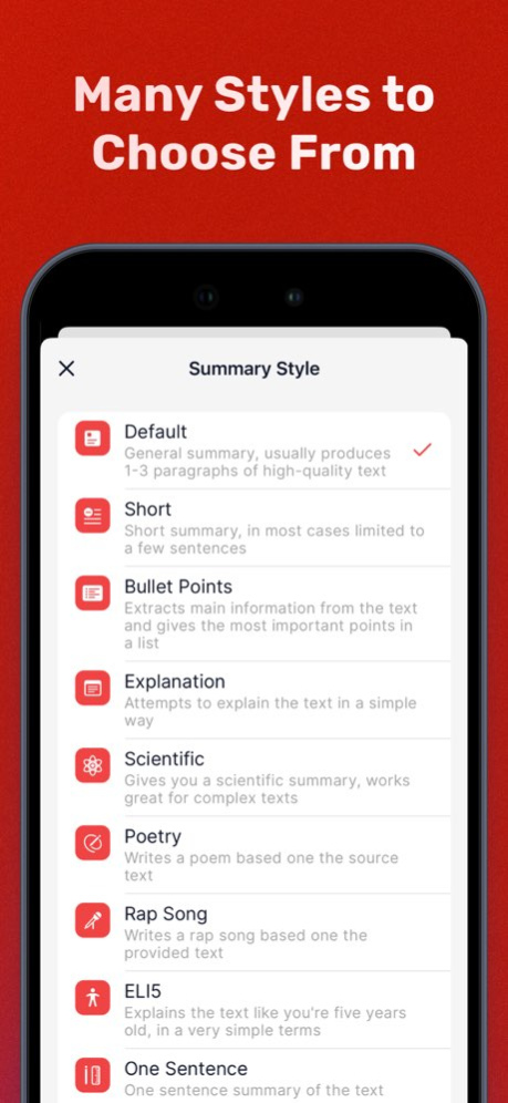 Summarizer - AI Text Summary 3.0.0 Screenshot