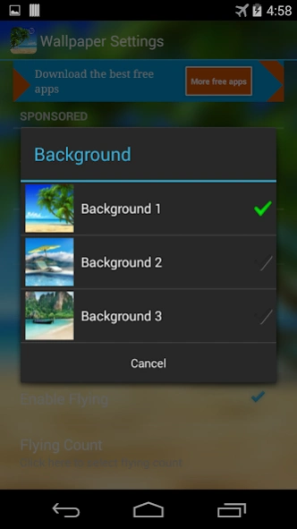 Summer Beach Live Wallpaper 4.0 Screenshot