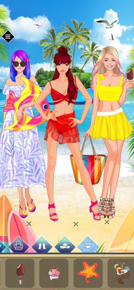 Summer Dress Up game 1.3.4 Screenshot