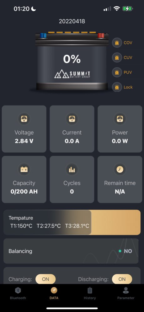 Summit Battery 1.2.5 Screenshot