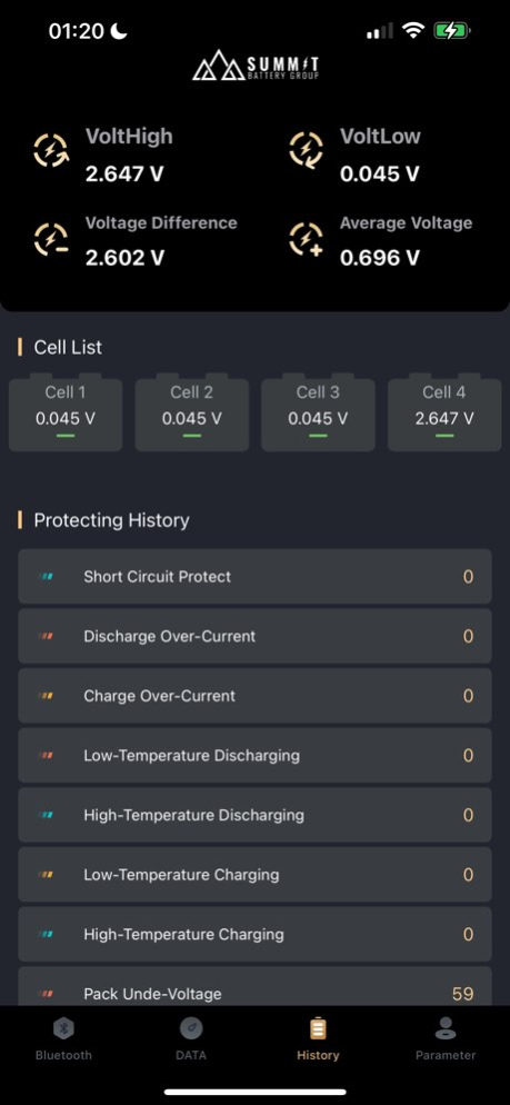 Summit Battery 1.2.5 Screenshot