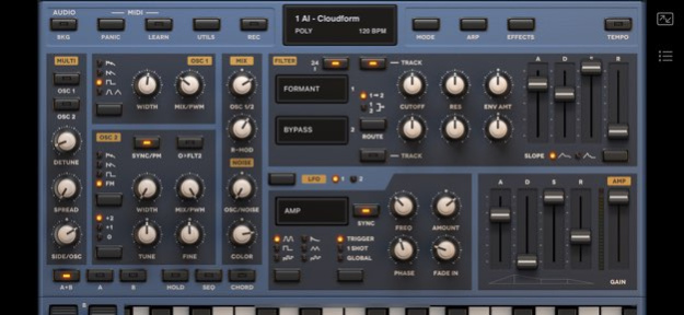 Sunrizer synth 4.56 Screenshot