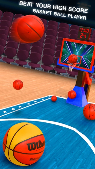 Basketball Shooting:Shot Hoops 4 Screenshot