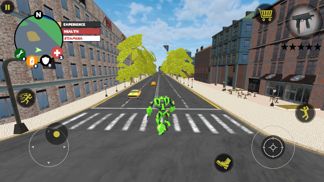 Super Car Robot Transformer: F 1.0 Screenshot