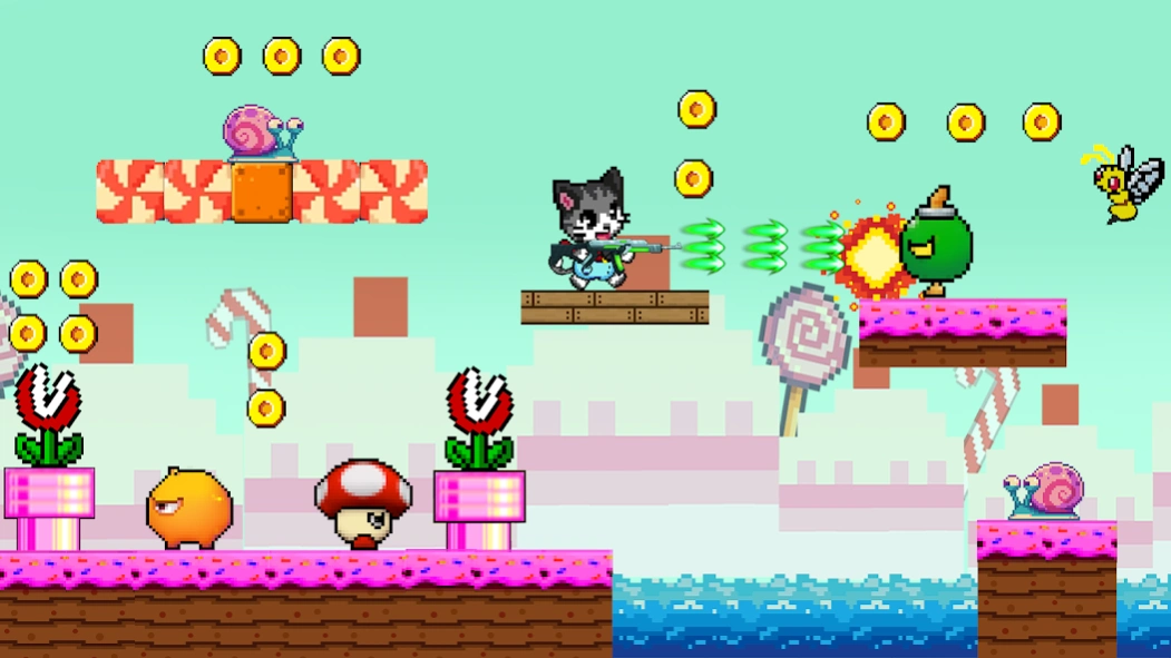 Super Cat Gun: Adventure World 1.2.5 Screenshot