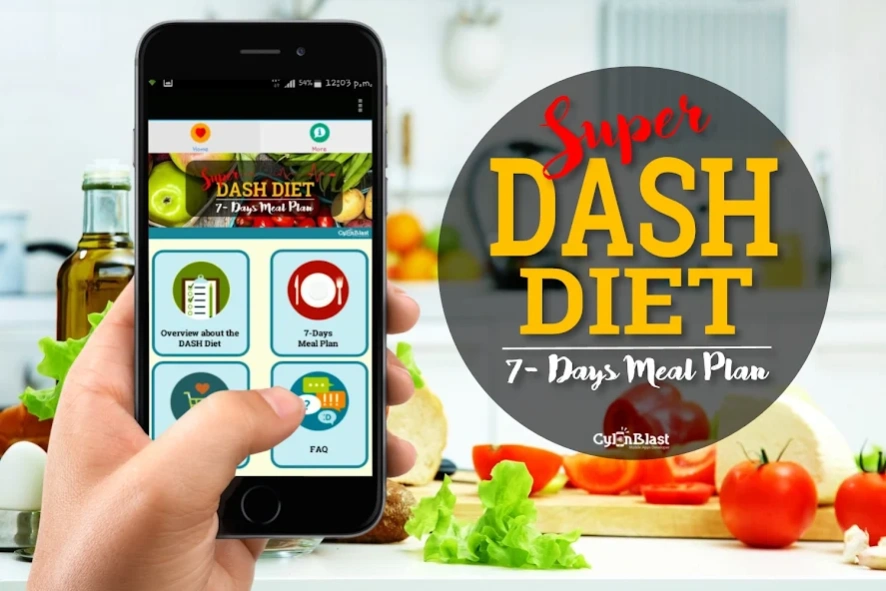SUPER DASH DIET MEAL PLAN 25.0.0 Screenshot