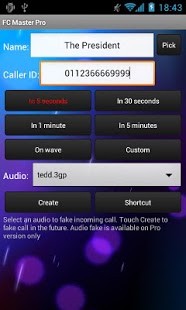 Super Fake Call Pro 1 Screenshot