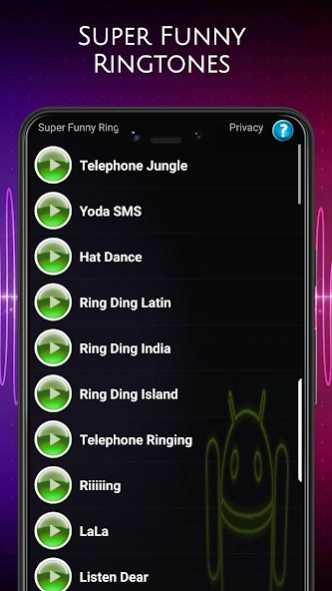 Super Funny Ringtones 6.9 Screenshot