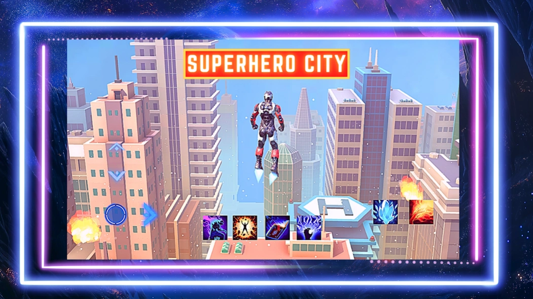 Super hero Flying iron jet man 542 Screenshot