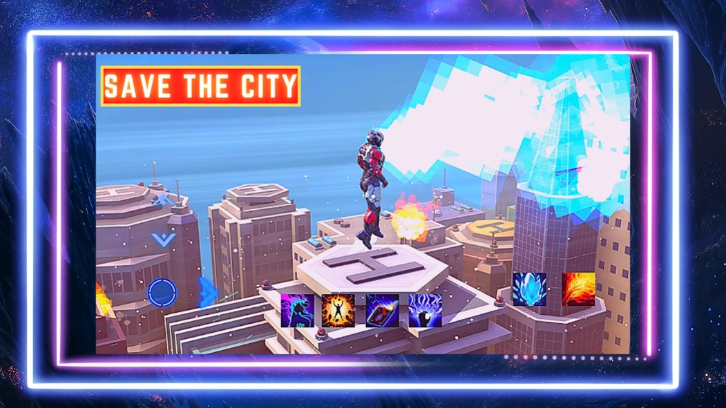 Super hero Flying iron jet man 542 Screenshot