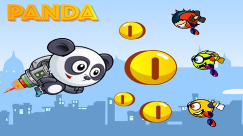 Super Panda Adventure Run and Jump Flappy Fun Game 1.0.2 Screenshot