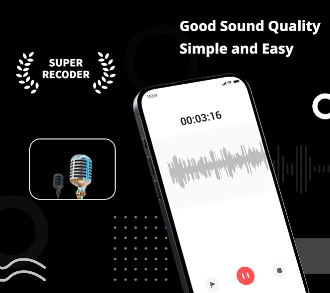 Voice Recorder Audio Sound MP3 2.6.0 Screenshot