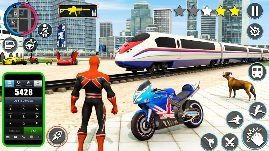 Super Rope Hero City of Crime 0.5 Screenshot