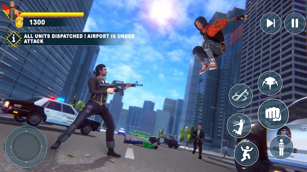 Super Rope Hero Fighter Rescue 1.14 Screenshot