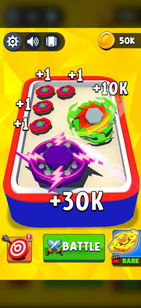 Super Spinner Merge Battle 3D 1.8 Screenshot