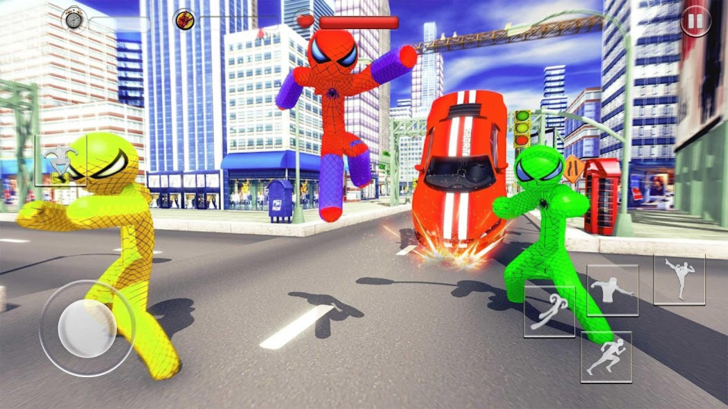 Spider Rope Hero Stickman Adv. 0.4 Screenshot