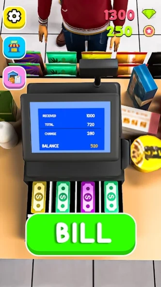 Super Cashier Register Games 1.4 Screenshot