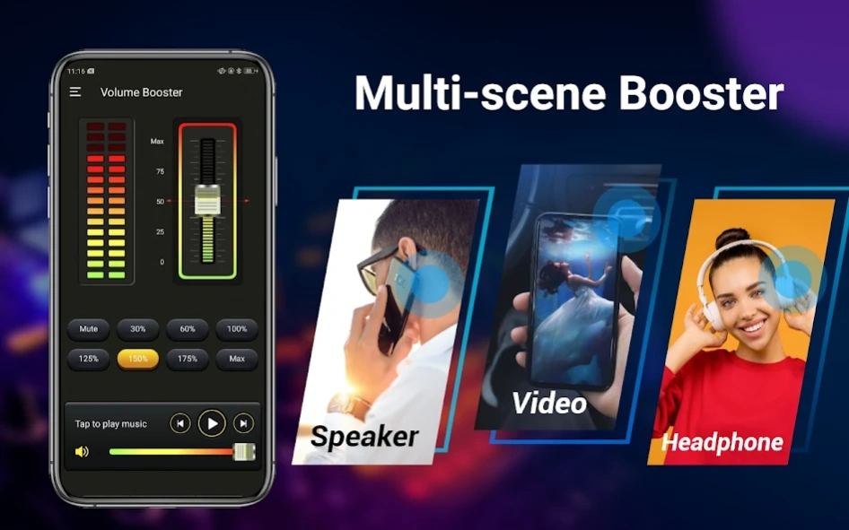 Volume Booster - Loud Speaker 3.6.3 Screenshot