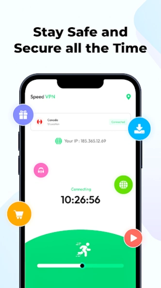 Speed VPN - Secure VPN Proxy 1.43 Screenshot