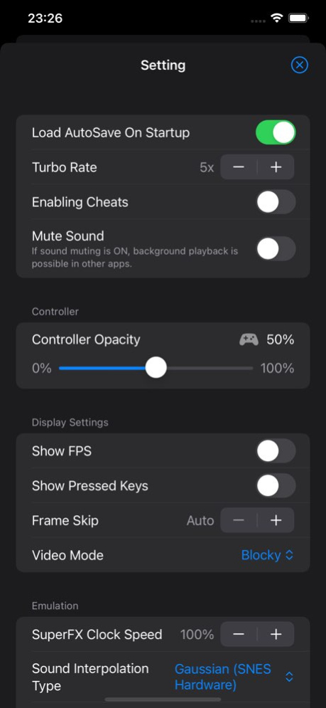 Super16Bit 1.0.4 Screenshot