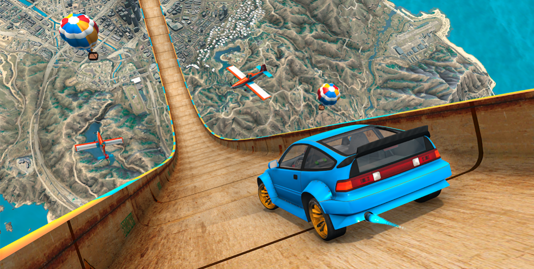 Superhero Crazy Car Stunt Mega 1.7 Screenshot