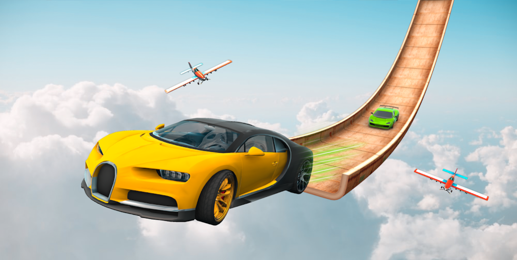 Superhero Crazy Car Stunt Mega 1.7 Screenshot