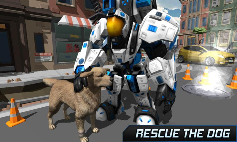 Real Steel Flying Robot Hero 1.0 Screenshot