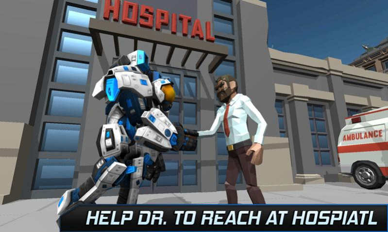 Real Steel Flying Robot Hero 1.0 Screenshot
