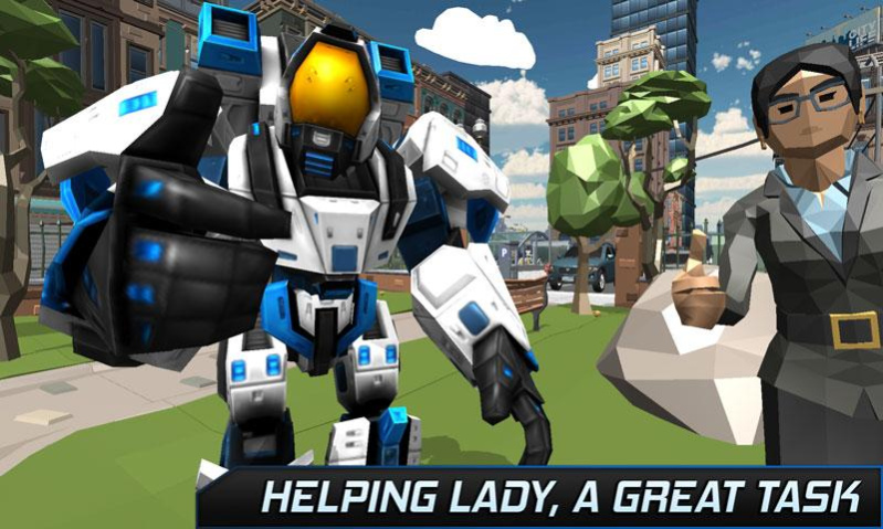 Real Steel Flying Robot Hero 1.0 Screenshot
