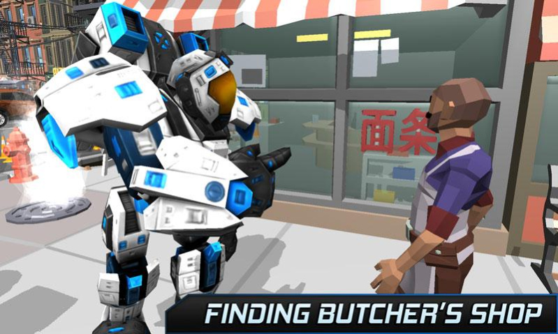 Real Steel Flying Robot Hero 1.0 Screenshot