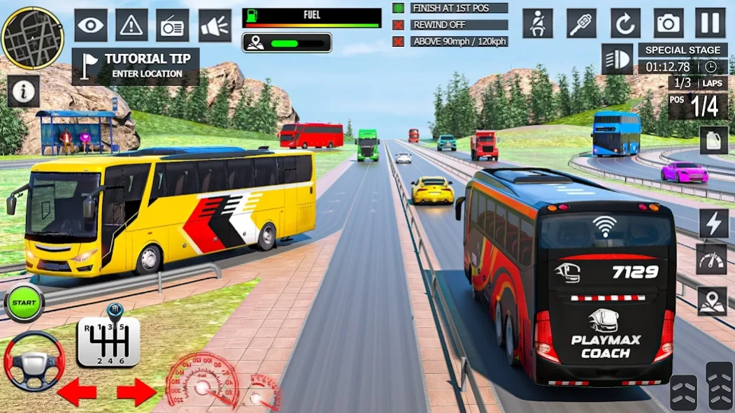 Coach Bus Simulator Driving 3D 1.59 Screenshot