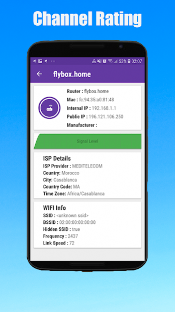 SuperWifi WiFi Analyzer Speed Test & WiFi Blocker 3 Screenshot