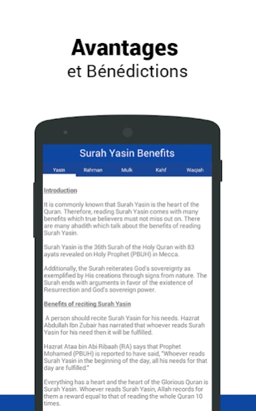 Surah Yasin en français  Screenshot