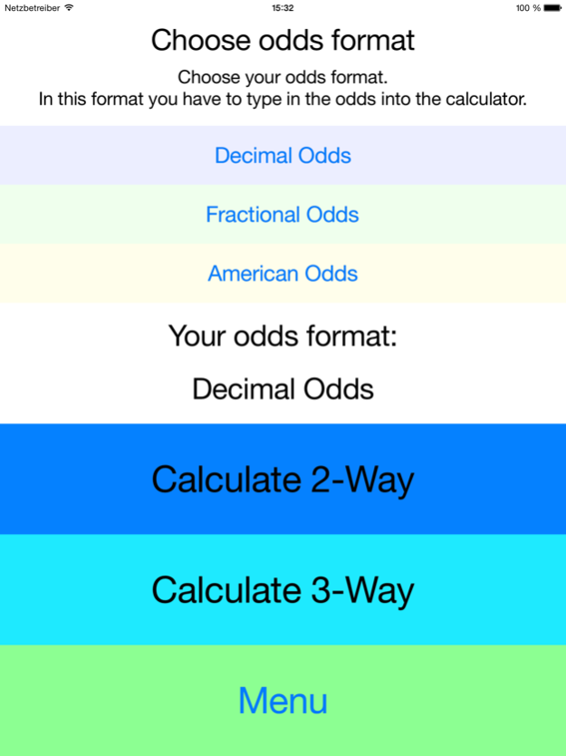 Surebet Calculator Pro 4.1 Screenshot