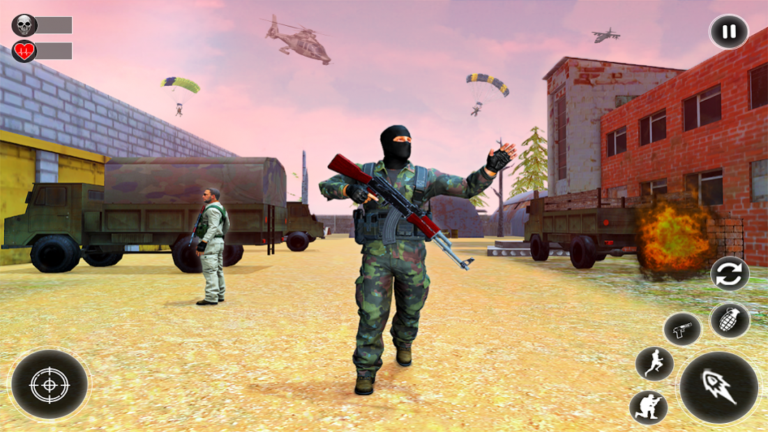 Surgical Strike mission- Indian border army Game 3 Screenshot