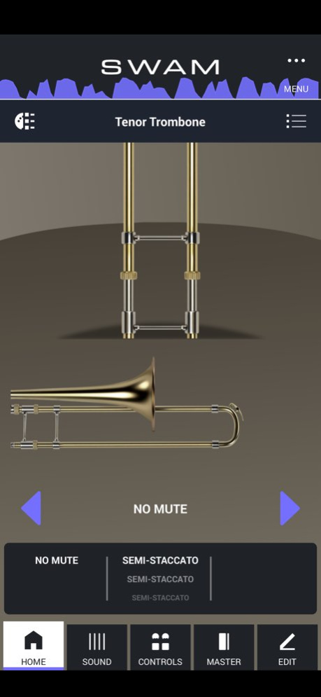 SWAM Tenor Trombone 3.12.2 Screenshot