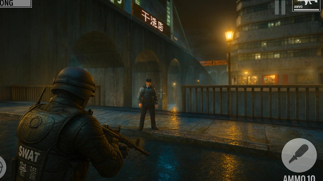 SWAT Dragons City Shooter Game 1.12 Screenshot