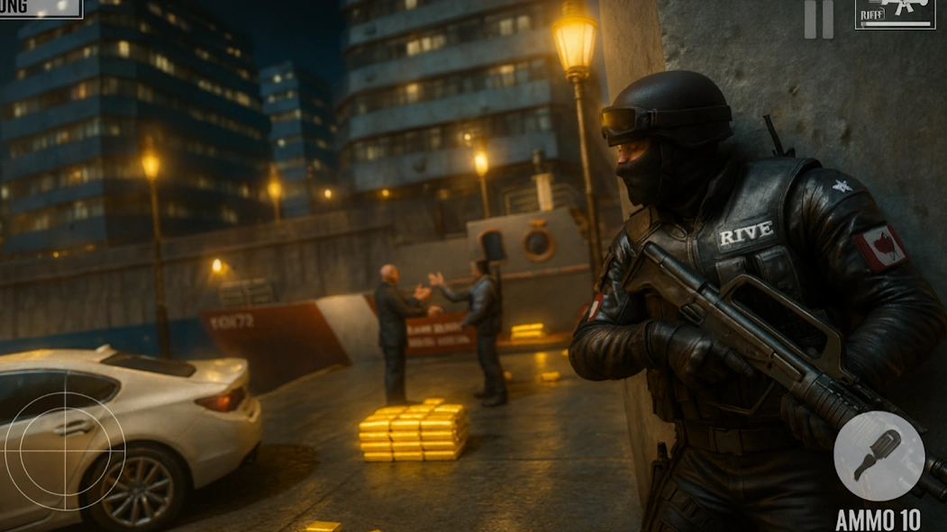 SWAT Dragons City Shooter Game 1.12 Screenshot