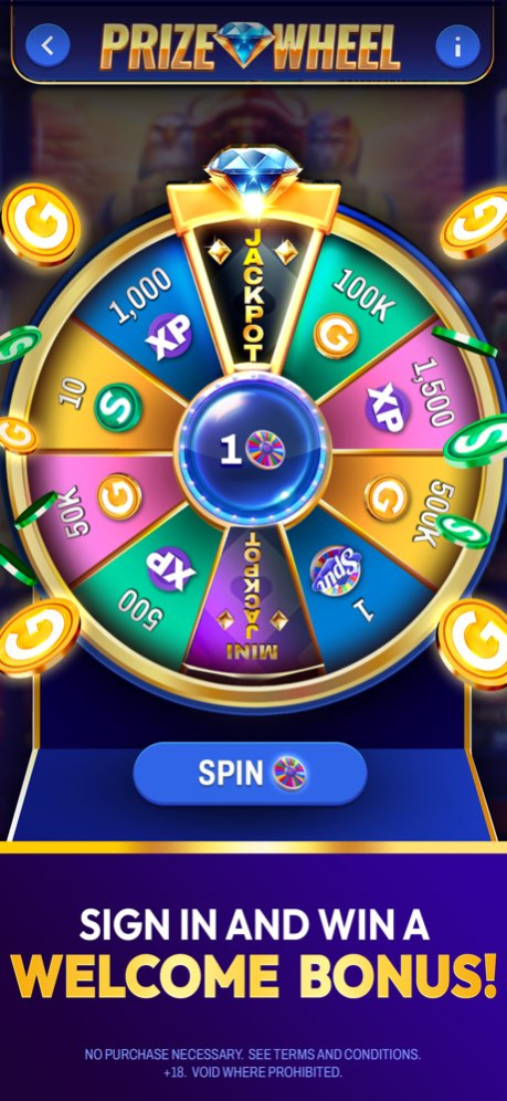 Sweeps Night - Social Casino 1.1.8 Screenshot