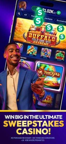 Sweeps Night - Social Casino 1.1.3 Screenshot