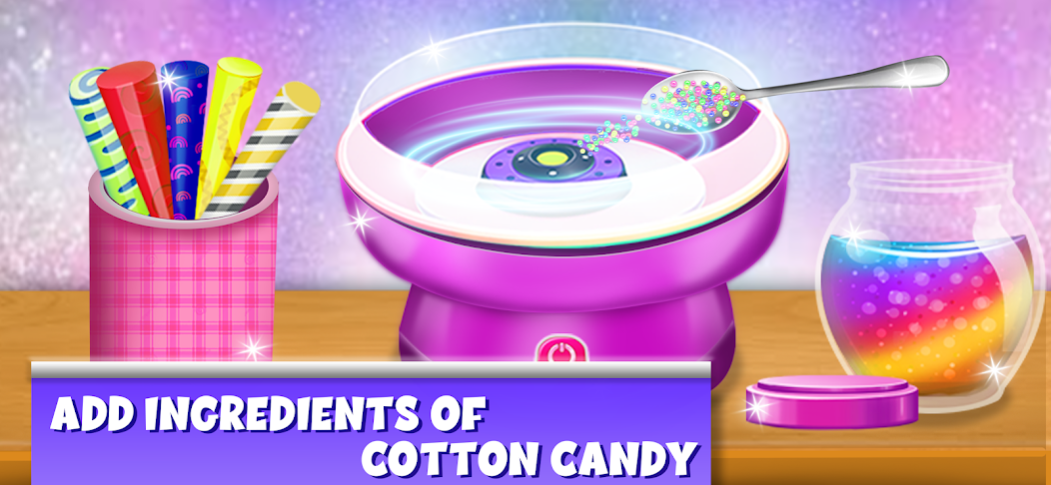 Sweet Cotton Candy Cooking 1.0.2 Screenshot