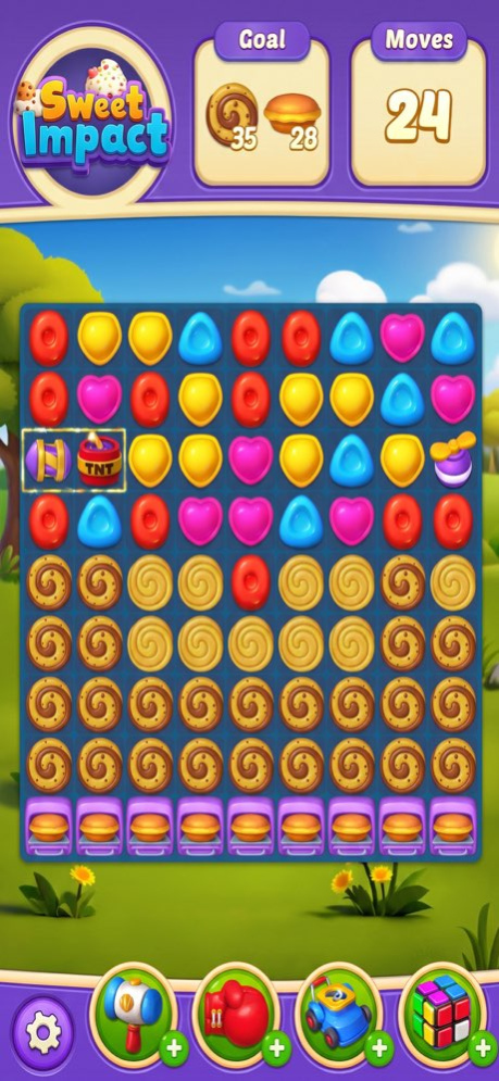 Sweet Impact - Match 3 Game 1.2.8 Screenshot