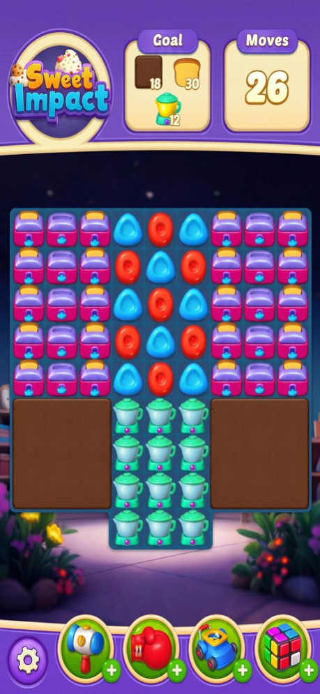 Sweet Impact - Match 3 Game 1.2.8 Screenshot