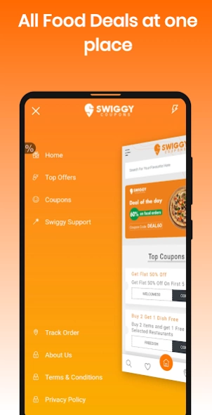 Swiggy Coupons - Food Delivery 1.3 Screenshot
