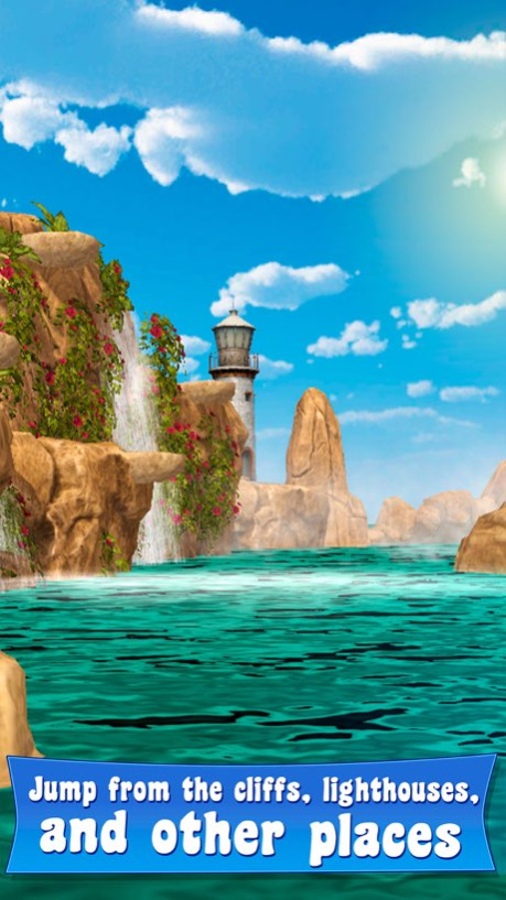 Swimming Pool Cliff Flip Diving Simulator 3D  Screenshot