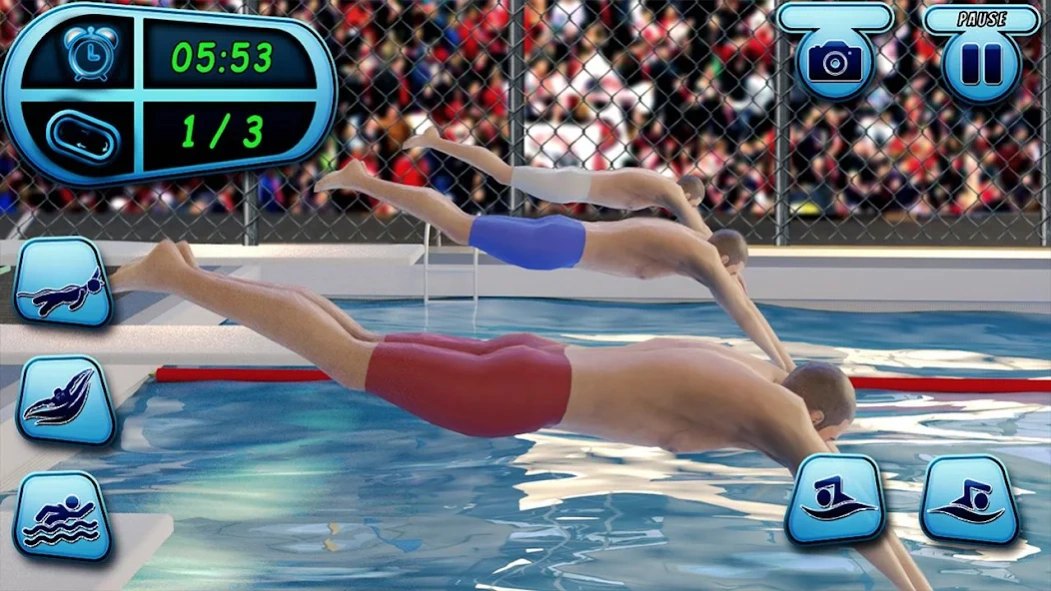 Swimming Pool Water Race Game 1.17 Screenshot
